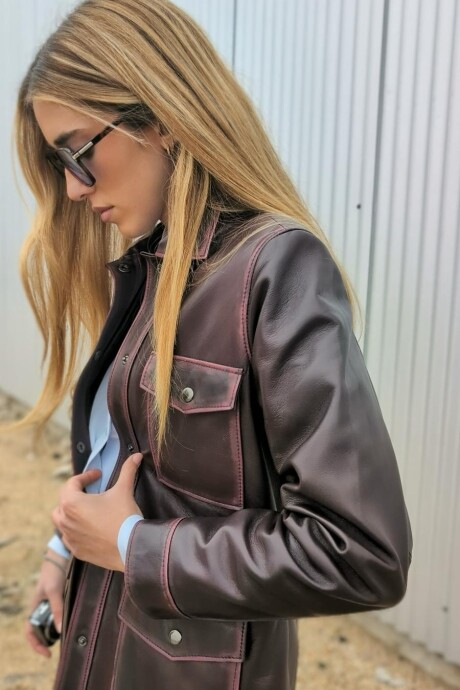 CHAQUETA PRAIANO WINE GASTADO