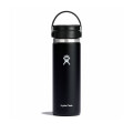 Botella 20 Oz. Wide Mouth W/ Flex Sip Lid Black