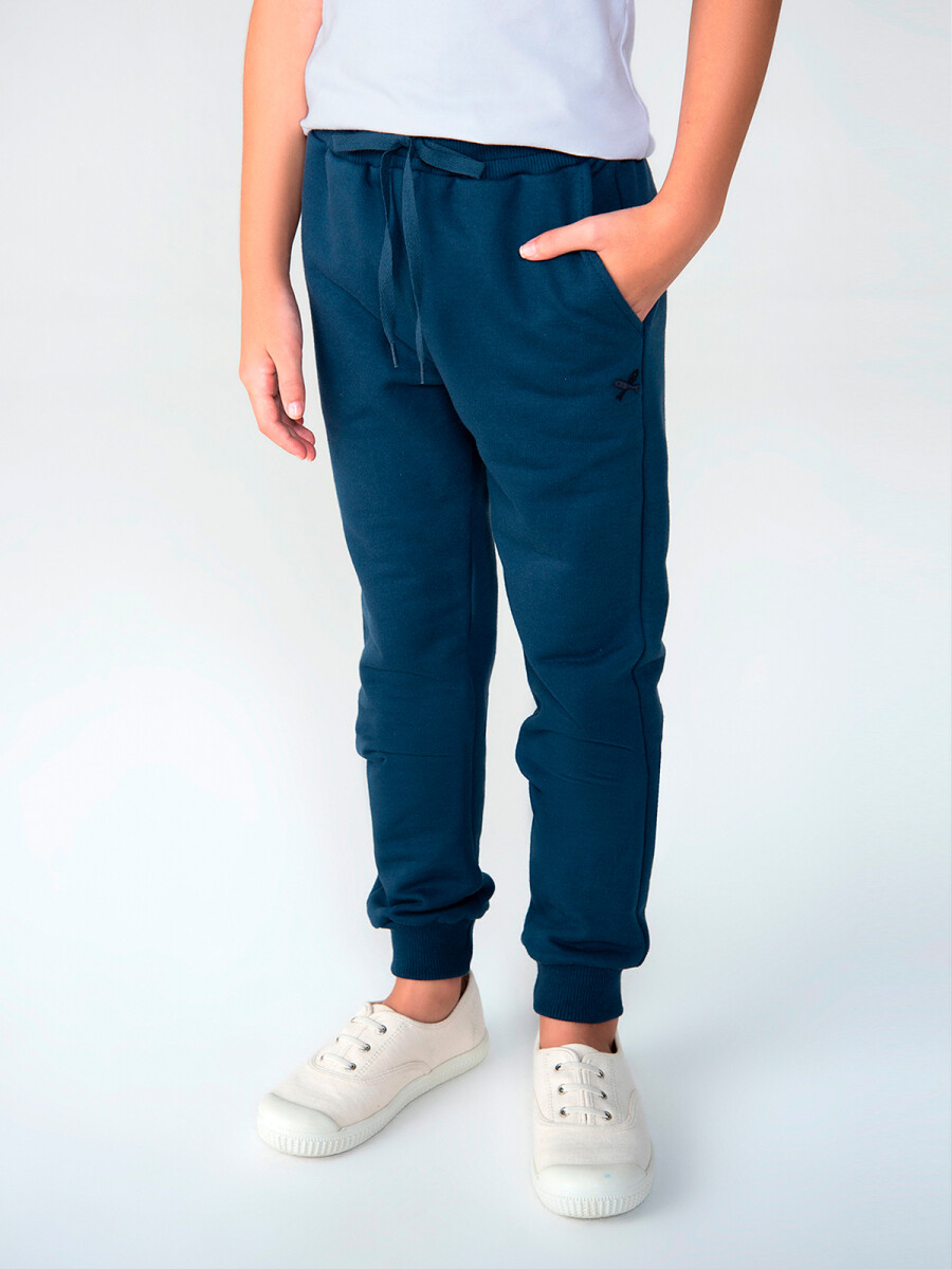 PANTALÓN BABUCHA INFANTIL UNISSEX - AZUL 