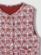 Chaleco Acolchado Reversible Berenjena