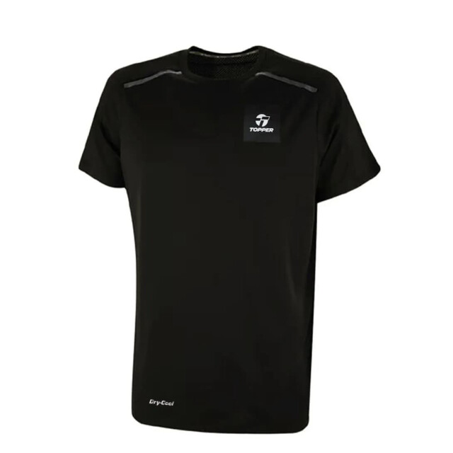 Remera de Hombre Topper Training Up Negro