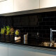 CERAMICA REVESTIMIENTO 10X20 BRILLANTE NEGRO BISELADO METRO GAMAS DE NEGRO