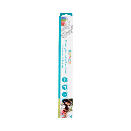 PÓSTER PARA COLOREAR BLANCO PAPEL WAME243