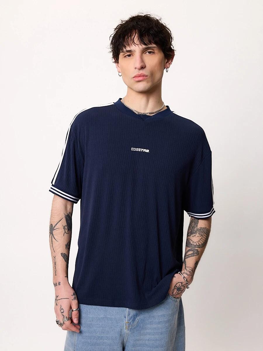 T-SHIRT DIXIE LAYI M.C VIVO - AZUL 