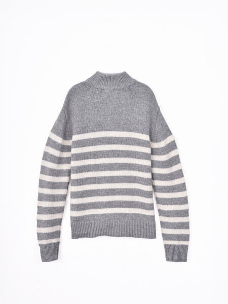 SWEATER NEW GUIDO GRIS (V)