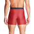 UA PERFORMANCE TECH - SOLID 6 IN 3PK RED-600