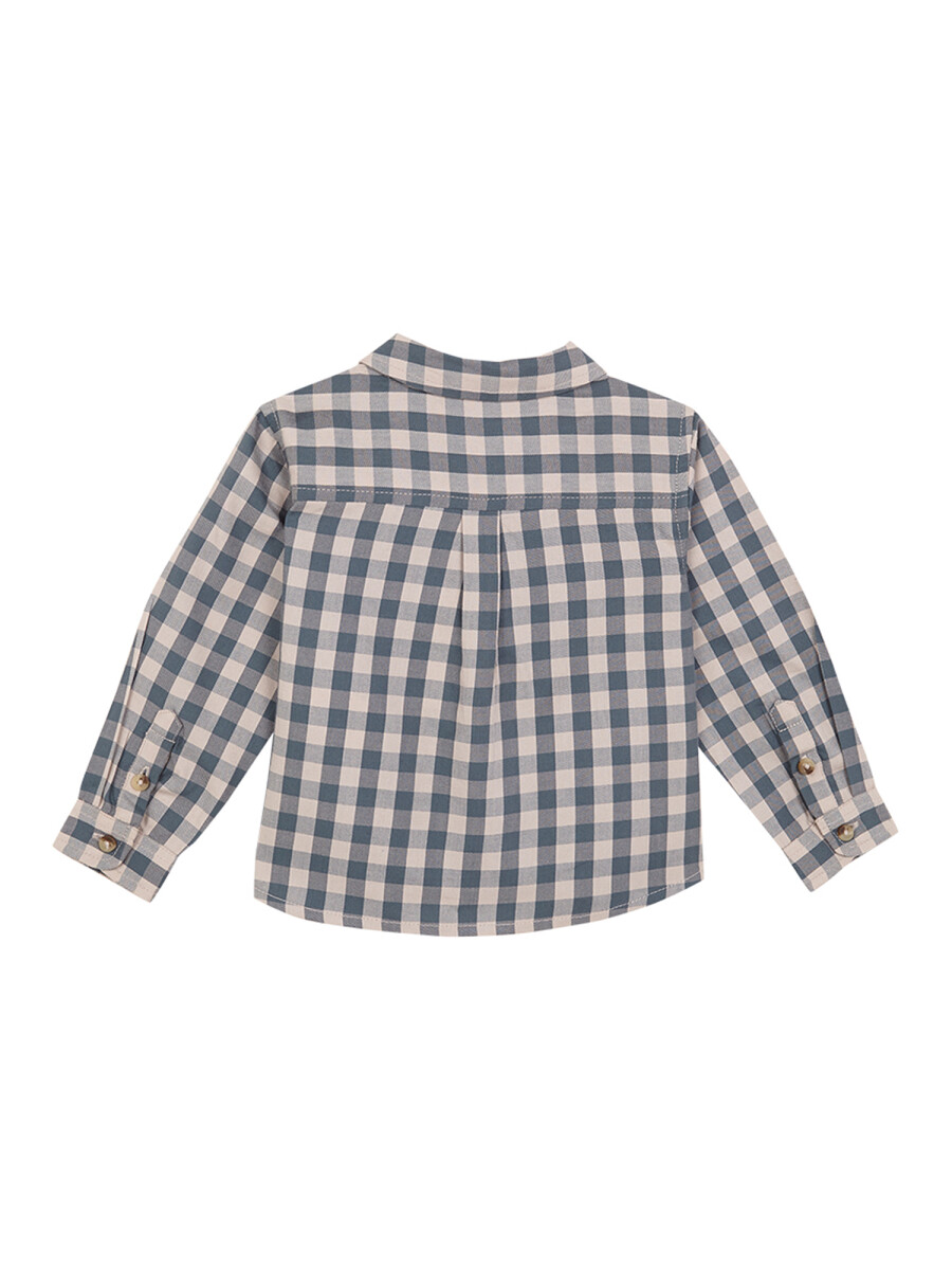 Camisa Tapeta Corta Petroleo