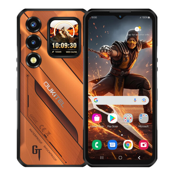 Celular De Trabajo Oukitel Wp66 5g 36(12+24)gb 512gb 11000mah CEL OUKITEL WP66 5G 12/512GB NARANJA