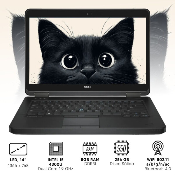 Notebook Dell Latitude E5450 8gb 256gb NOTEBOOK RFPL DELL E5450 I5/8/256/14"