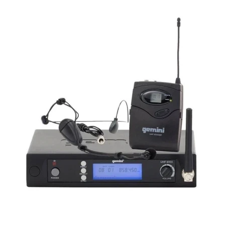 Microfono Inalambrico Gemini Lavelier Y Headset Uhf6100lr2 Microfono Inalambrico Gemini Lavelier Y Headset Uhf6100lr2