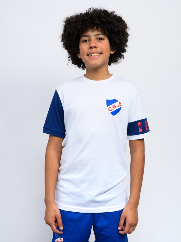 T-SHIRT MYRO JR Licencias Junior Blanco