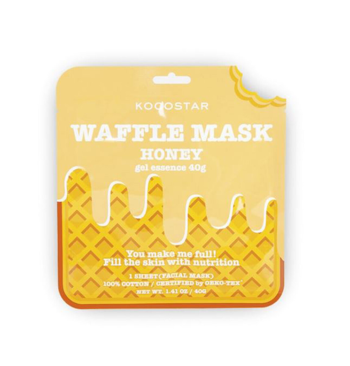Hortensia Waffle Mask -Honey (Piel Seca) X 1 Un 
