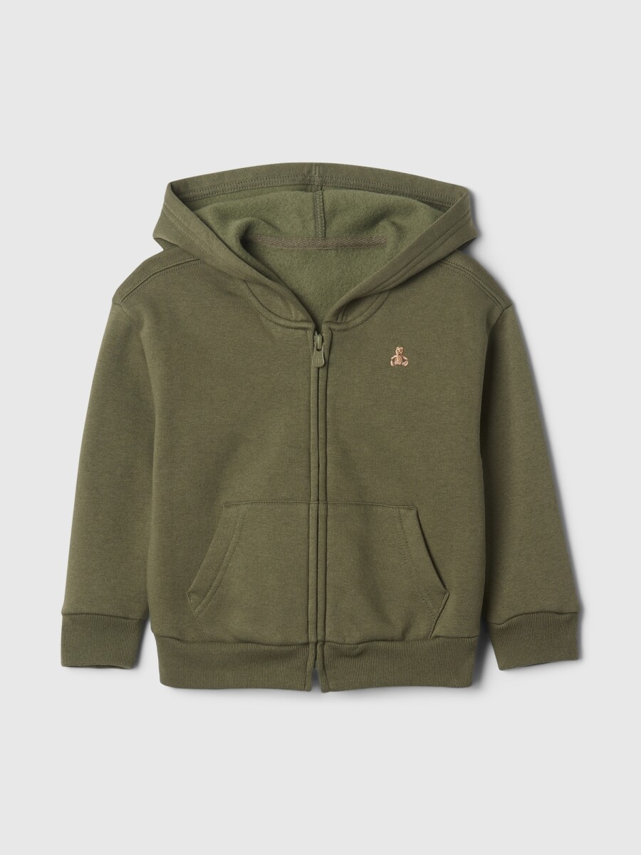 Canguro Con Cierre Logo Brannan Toddler Niño - Army Jacket Green 