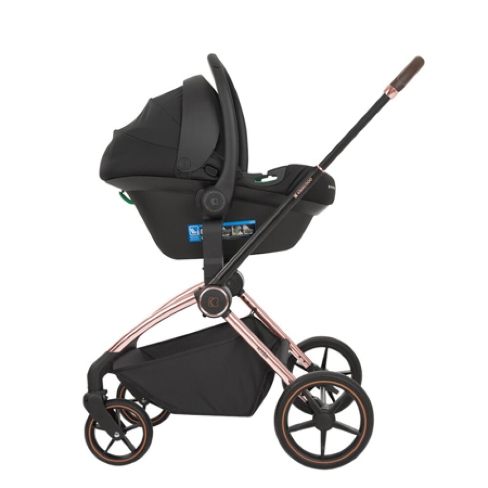 Travel system 4 en 1 KARA ISOFIX KIKKABOO - Black Travel system 4 en 1 KARA ISOFIX KIKKABOO - Black