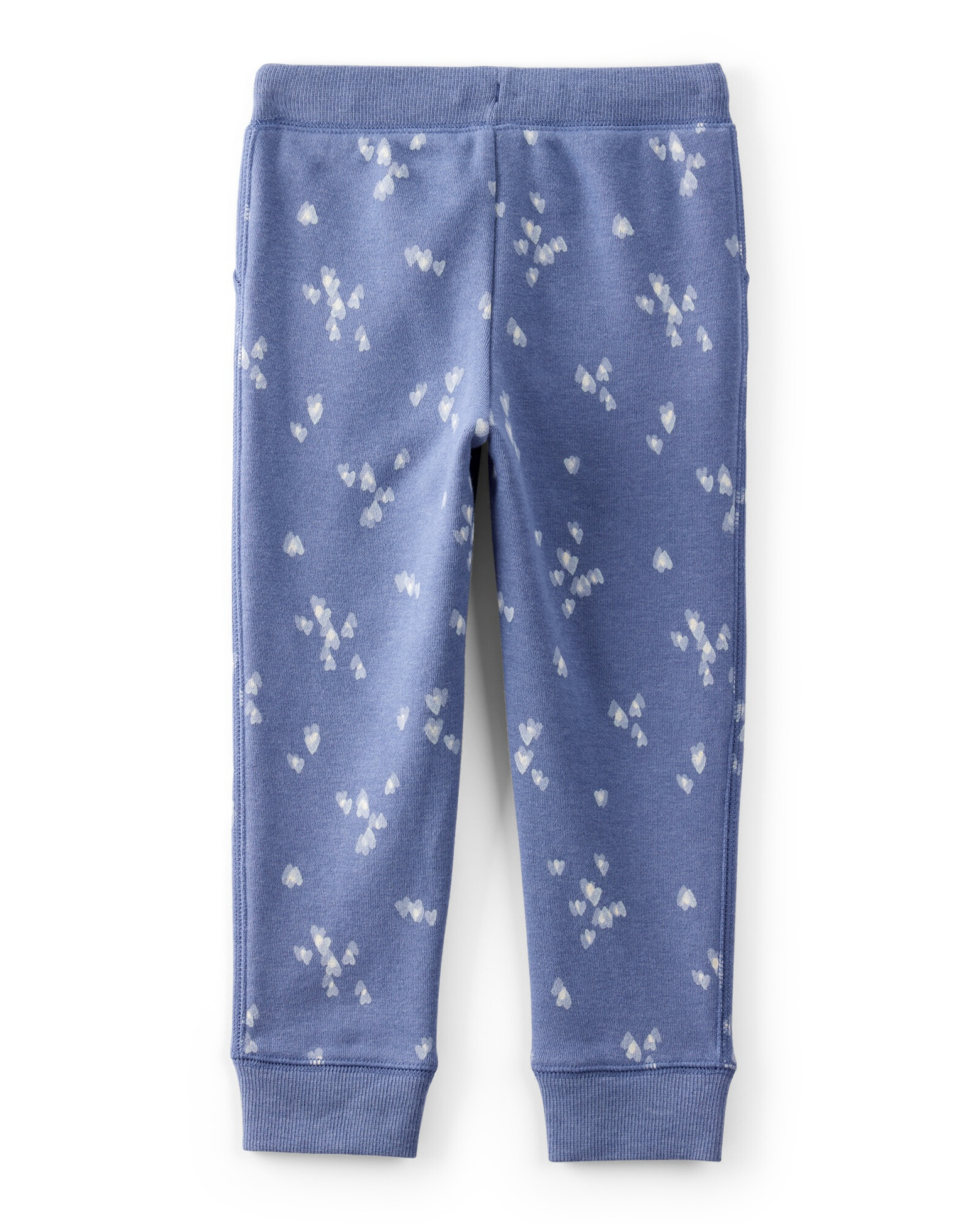 Pantalón de algodón, azul, diseño corazones Pantalón de algodón, azul, diseño corazones