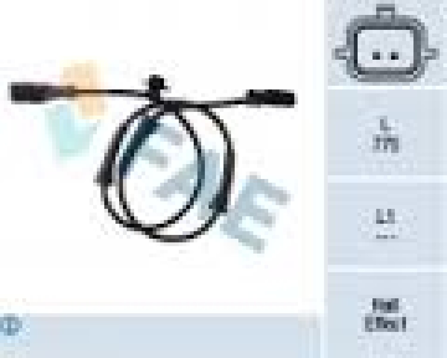 CAPTOR RENAULT SENSOR ABS DEL. MEGANE FAE 