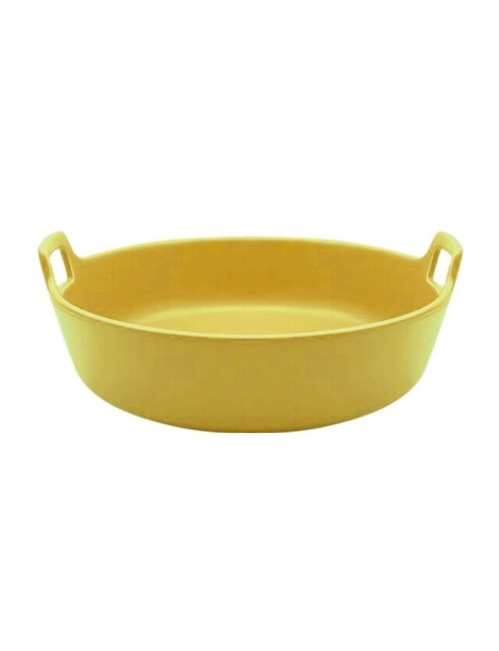 ENSALADERA C/ASAS CERAMICA AMARILLO MATE. 30x29x9CM ENSALADERA C/ASAS CERAMICA AMARILLO MATE. 30x29x9CM