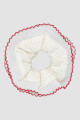 Gomita scrunchie Blanco