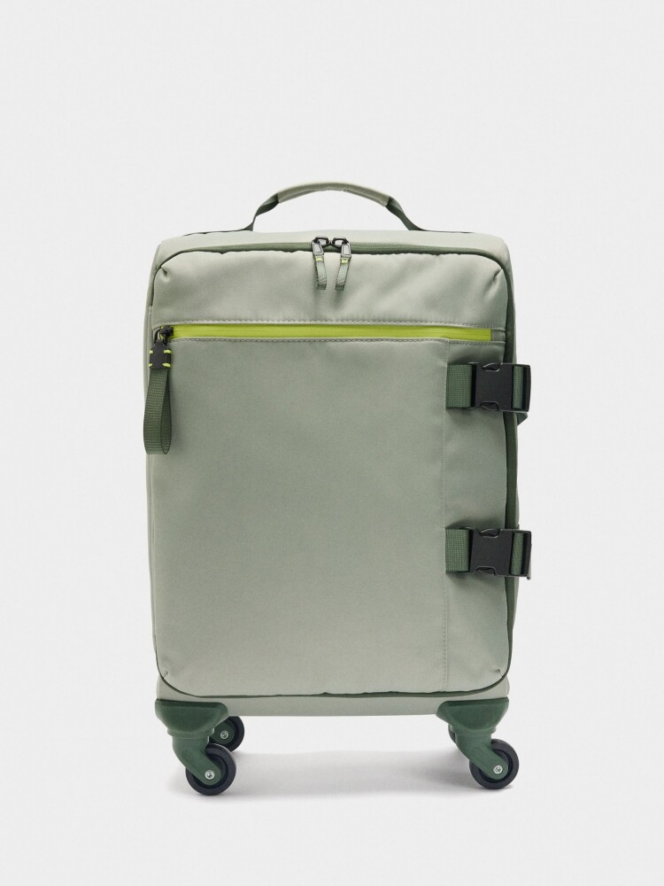 Maleta De Viaje De Nylon gris