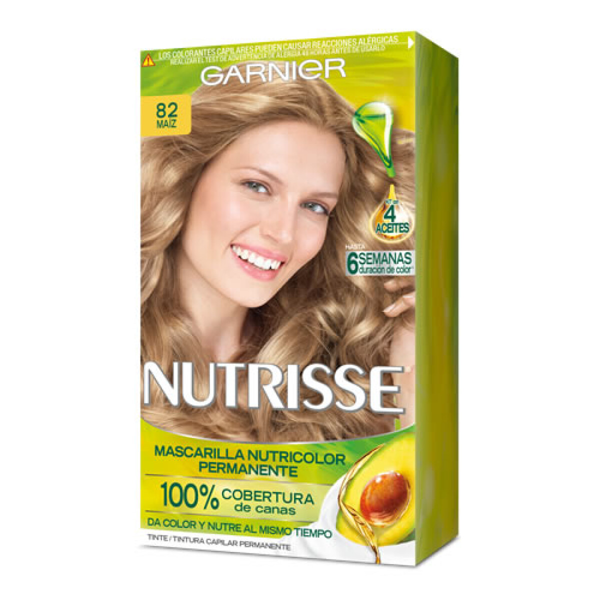 Tinta Nutrisse 83 Maíz | Rubio Claro con Acabado Natural