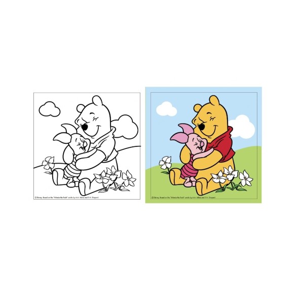 Kit de pintura Winnie Pooh Kit de pintura Winnie Pooh