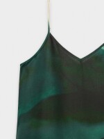 Vestido De Tirantes Estampado multicolor