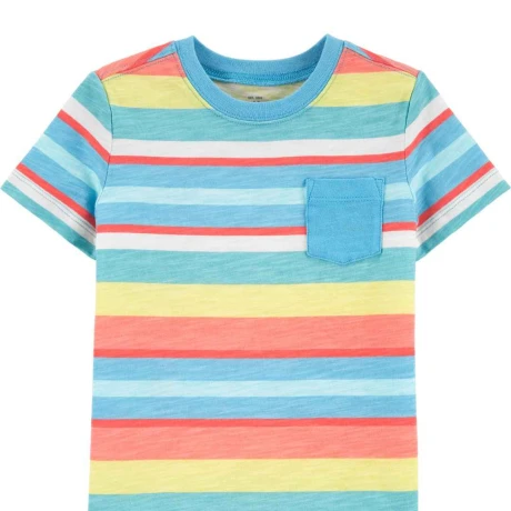 Remera Oshkosh de Algodón Manga Corta MULTICOLOR