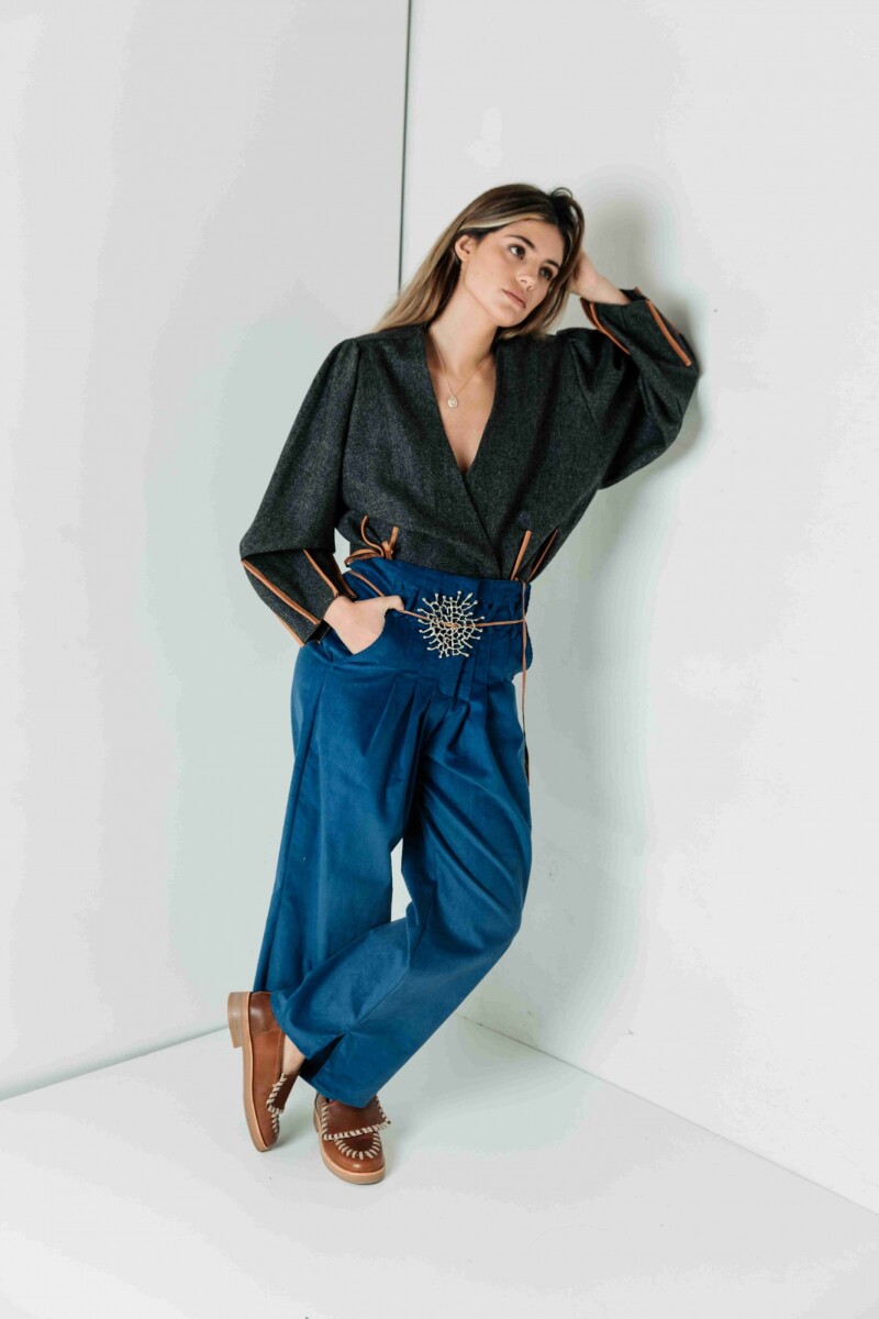 Cross Pants - Azul Eléctrico 
