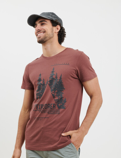 520819 T-SHIRT Ladrillo