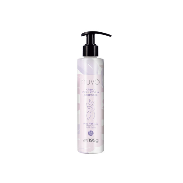 CREMA DEPILATORIA CORPORAL NUVO 195 G CREMA DEPILATORIA CORPORAL NUVO 195 G