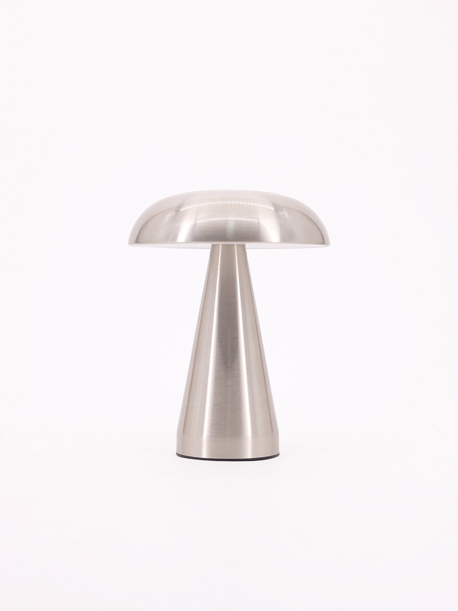 LAMPARA MUSHROOM SILVER USB - PLATEADO 