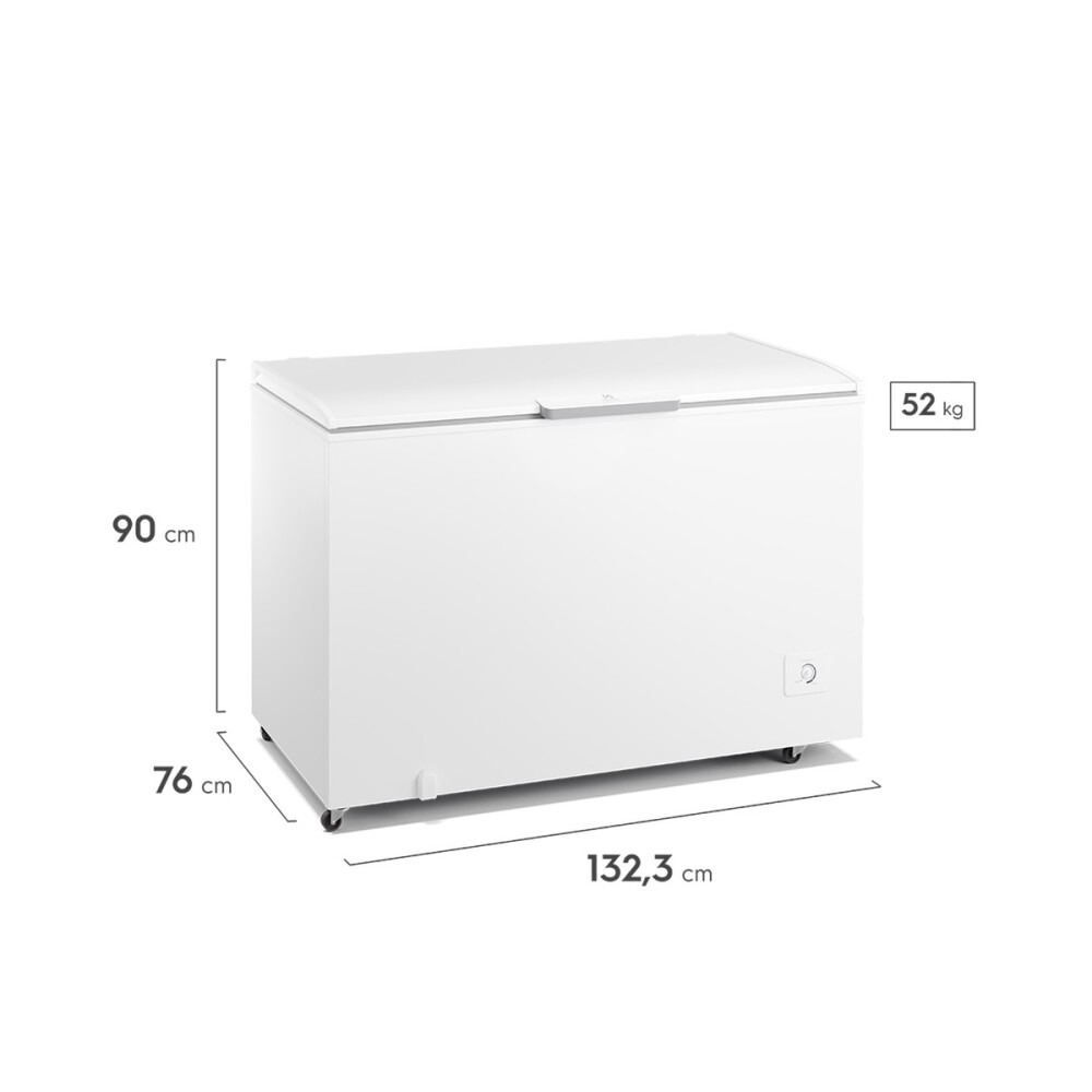 Freezer Electrolux Inverter Frío Humedo 407 Lts Blanco