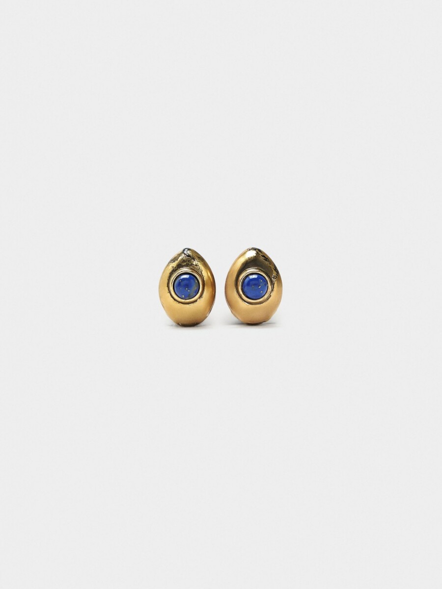 Aros De Piedra azul