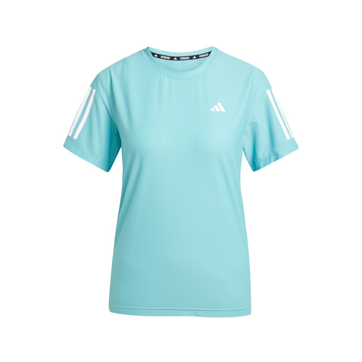 Remera adidas OWN THW RUN - Light Blue 