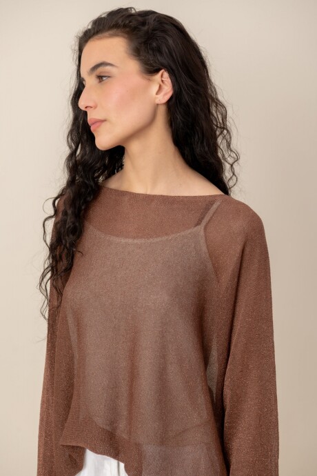 Sweater Nube Marrón