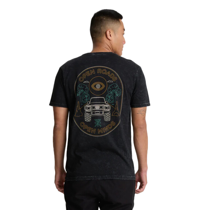 Remera Roark Open Roads - Negro Remera Roark Open Roads - Negro