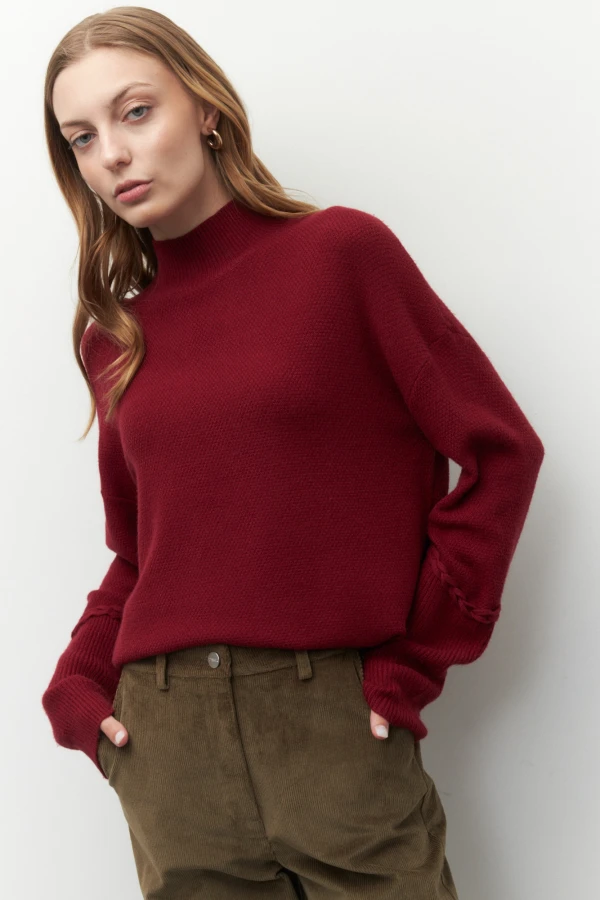 POLERA CHARMING Bordó