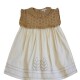 Vestido Broderie Ocre Vestido Broderie Ocre
