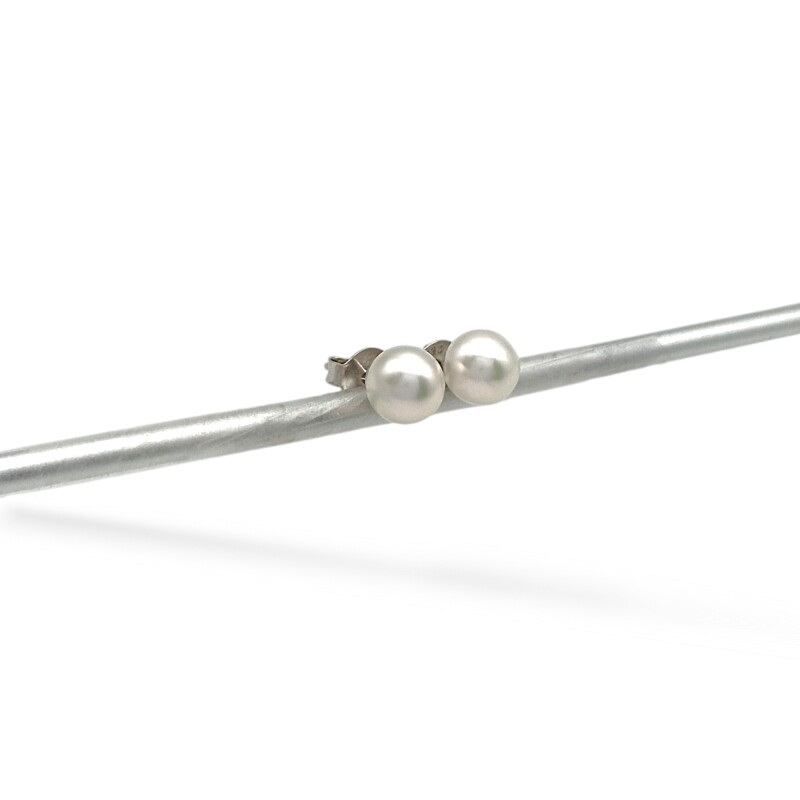 Caravanas Perlas españolas-Plata 925-Con Perla-CA3235 conperla