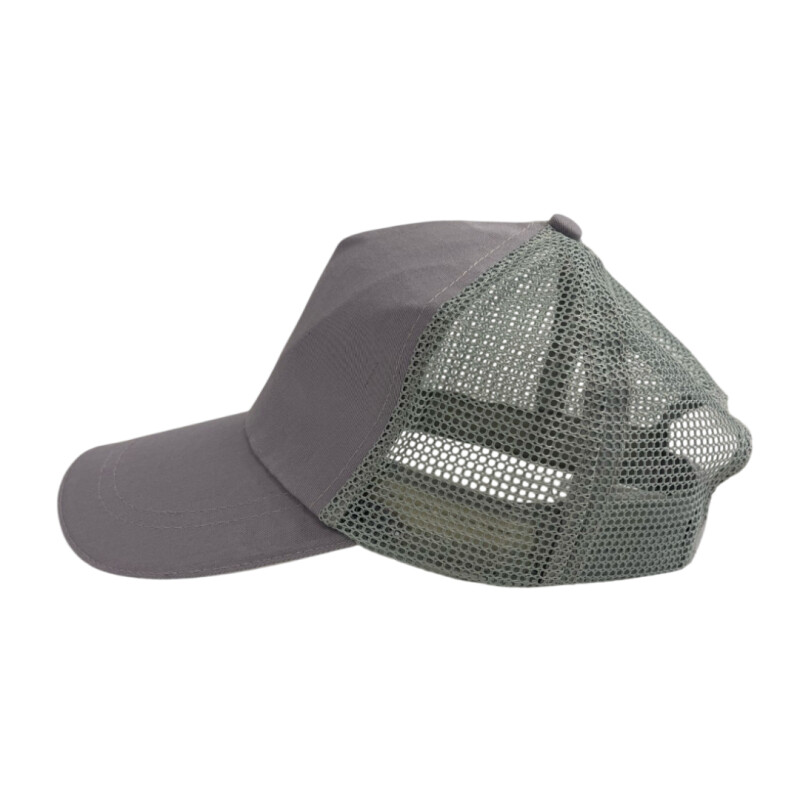 Gorro De Visera Con Rejilla Gris GORRO