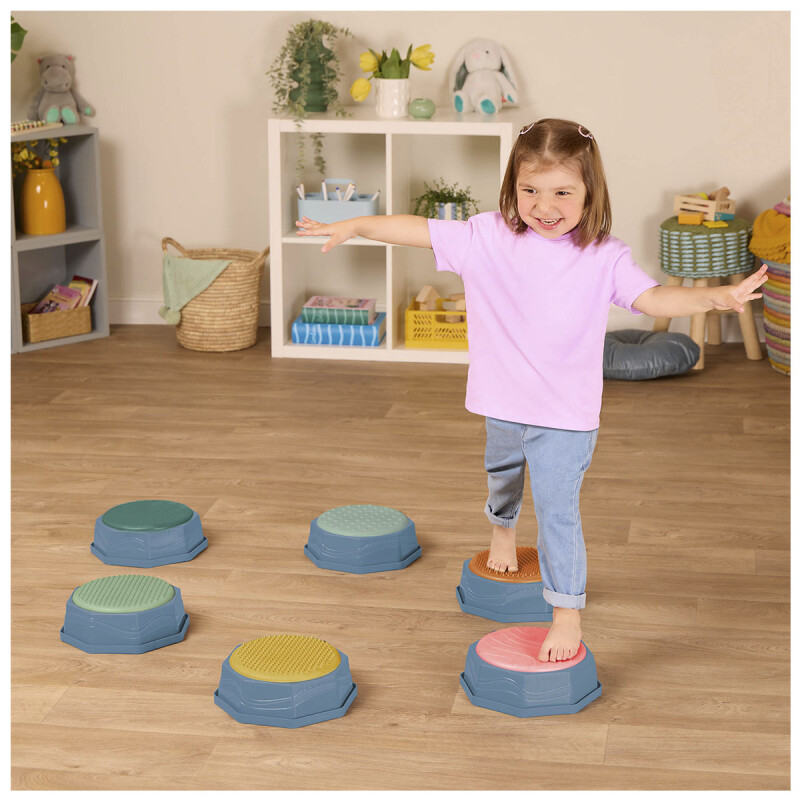 Step sensoriales para equilibrar y saltar B. Toys Step sensoriales para equilibrar y saltar B. Toys