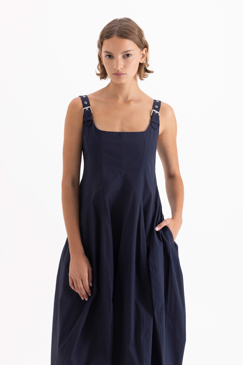 VESTIDO OLIVIA Azul Marino