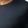 Polo Fjallraven Abisko Wool LS M Hombre Basalt