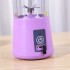 Licuadora Portátil Recargable Mixer Batidos Licuados Variante Color Rosado