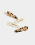 Hebillas Tic Tac Carey Set De Hebillas Tic Tac - Combinacion Bicolor