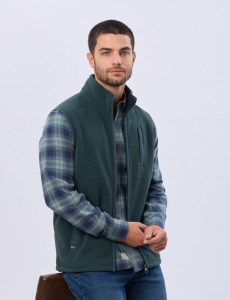 CHALECO POLAR DE ABRIGO Verde