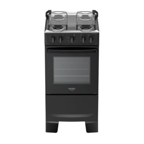 Cocina Dako Amazonas 4 Hornallas 2220 Negro