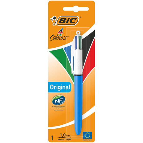 BOLIGRAFO BIC 4 COLORES BLISTER — El Clon