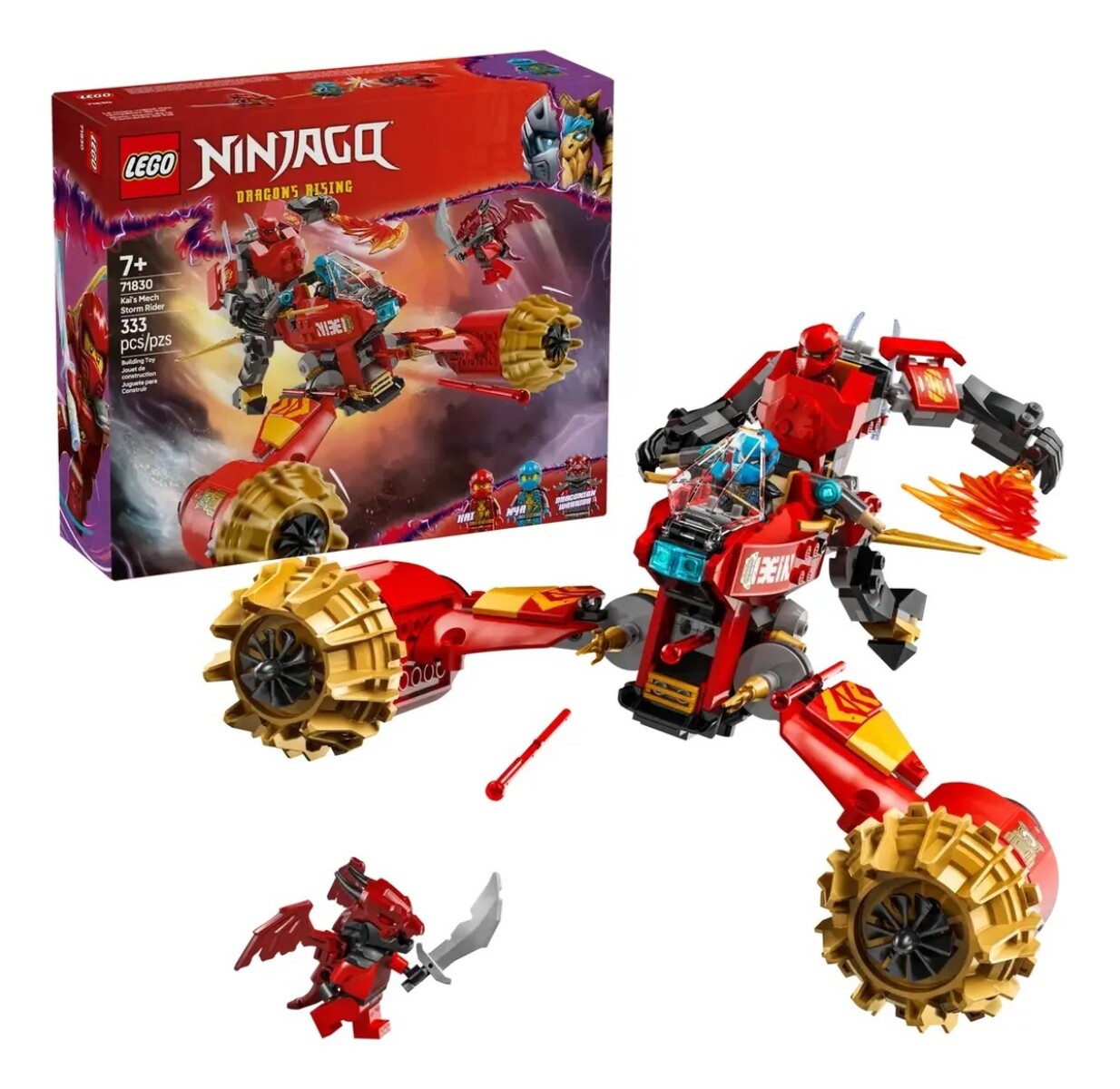 Lego Moto-meca De La Tormenta De Kai 