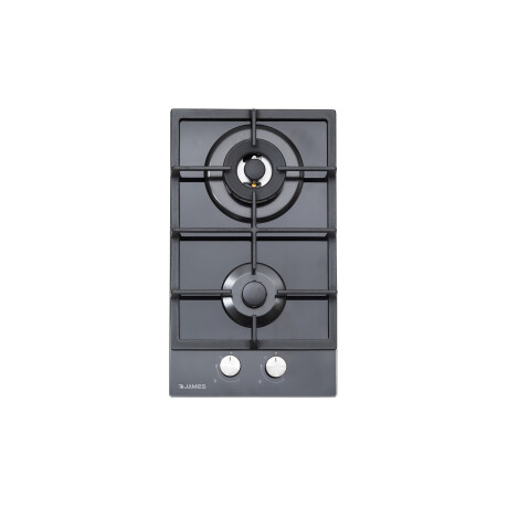 Anafe de Empotrar a Gas James Modelo 2H Ag Vnt Negro NEGRO